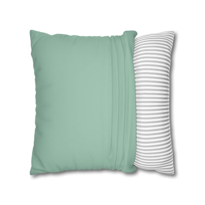 Square Pillowcase with Quote 'Less Kerfuffle, More Power Naps'