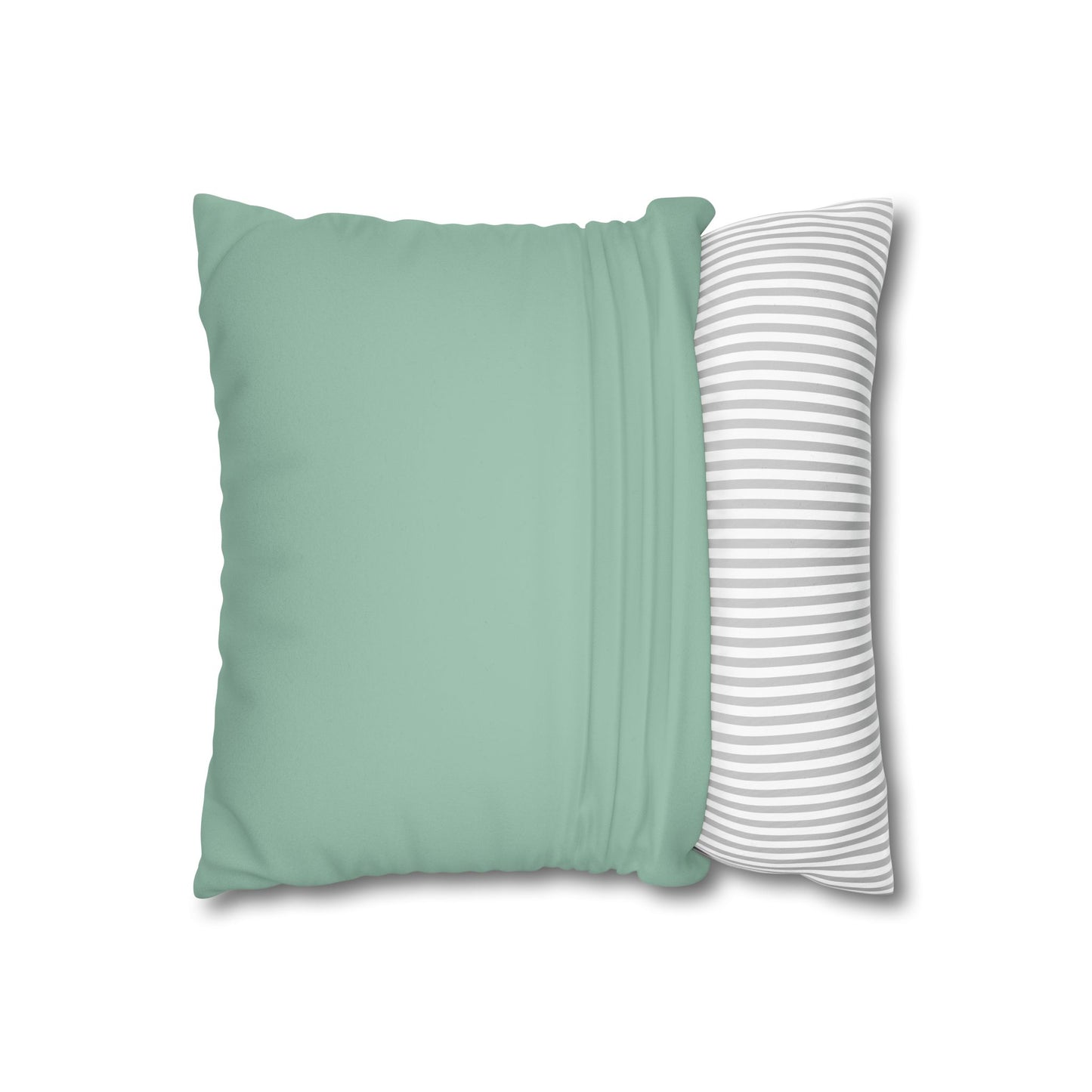 Square Pillowcase with Quote 'Less Kerfuffle, More Power Naps'