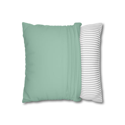 Square Pillowcase with Quote 'Less Kerfuffle, More Power Naps'