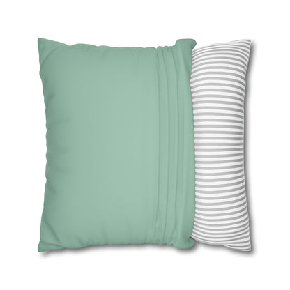 Square Pillowcase with Quote 'Less Kerfuffle, More Power Naps'