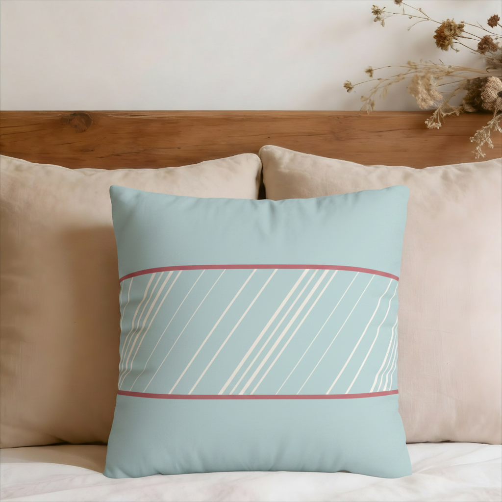 Coastal Stripes Pillow Cover