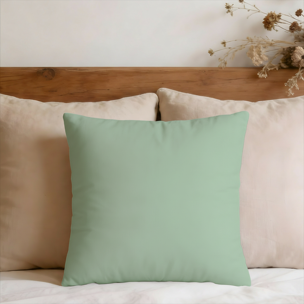 Sea Green Pillow Cover