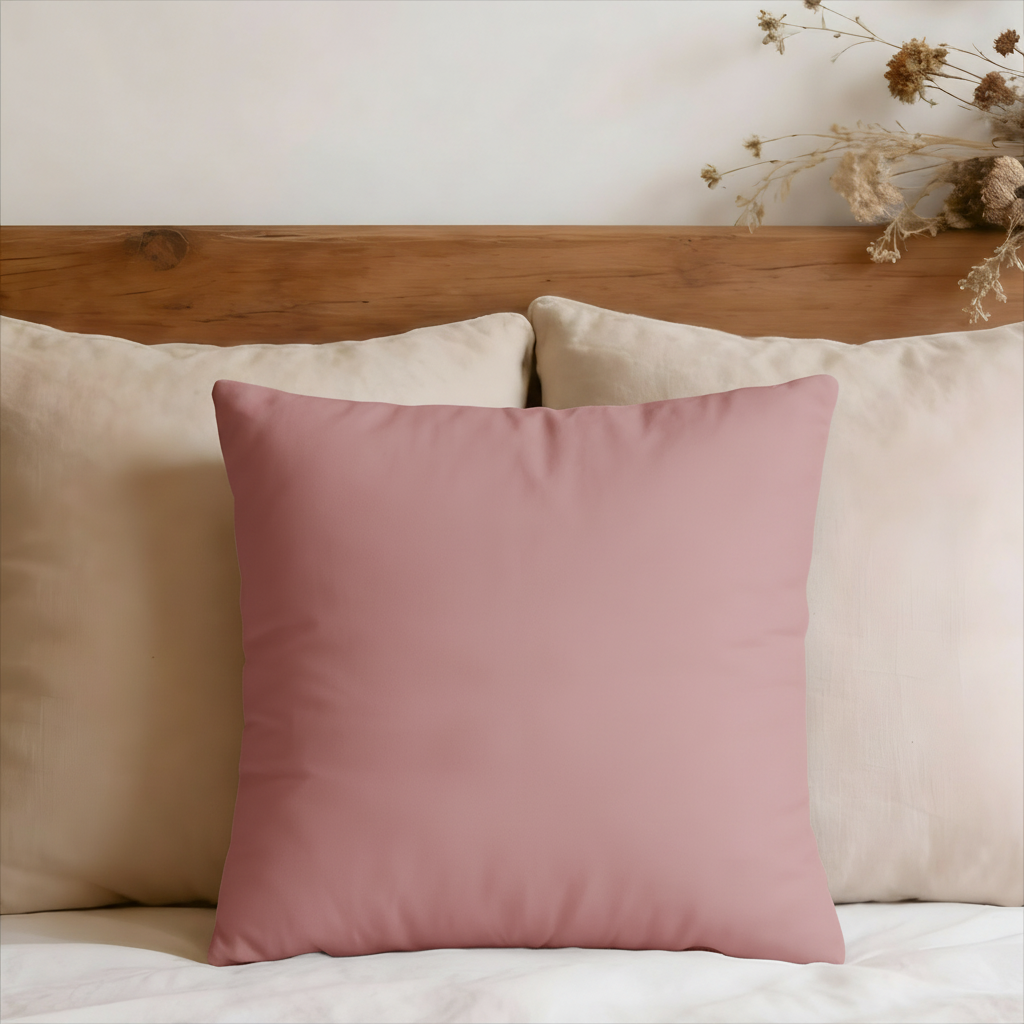 Pink Coral Pillow Cover