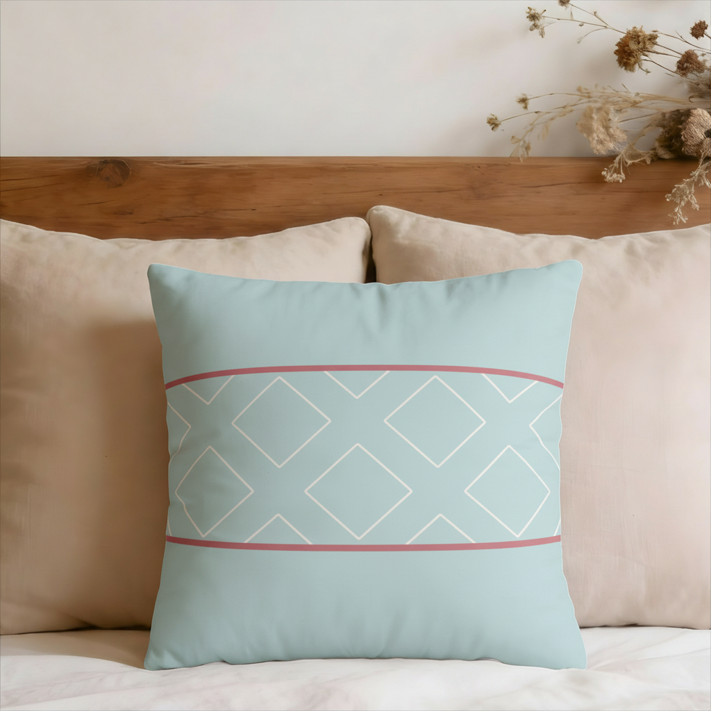 Diamond Coral Pillow Cover