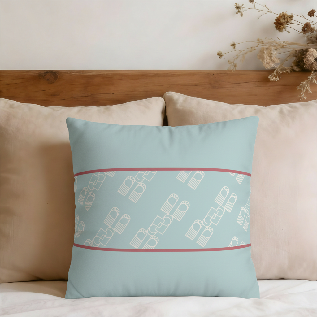 Coral Sea Shells Pillow Cover