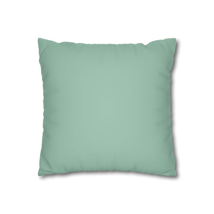 Square Pillowcase with Quote 'Less Kerfuffle, More Power Naps'