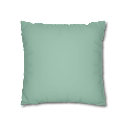 Square Pillowcase with Quote 'Less Kerfuffle, More Power Naps'