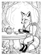 Quiet Wonderland - An Adult Relaxing Coloring Book by Wisterra Studio